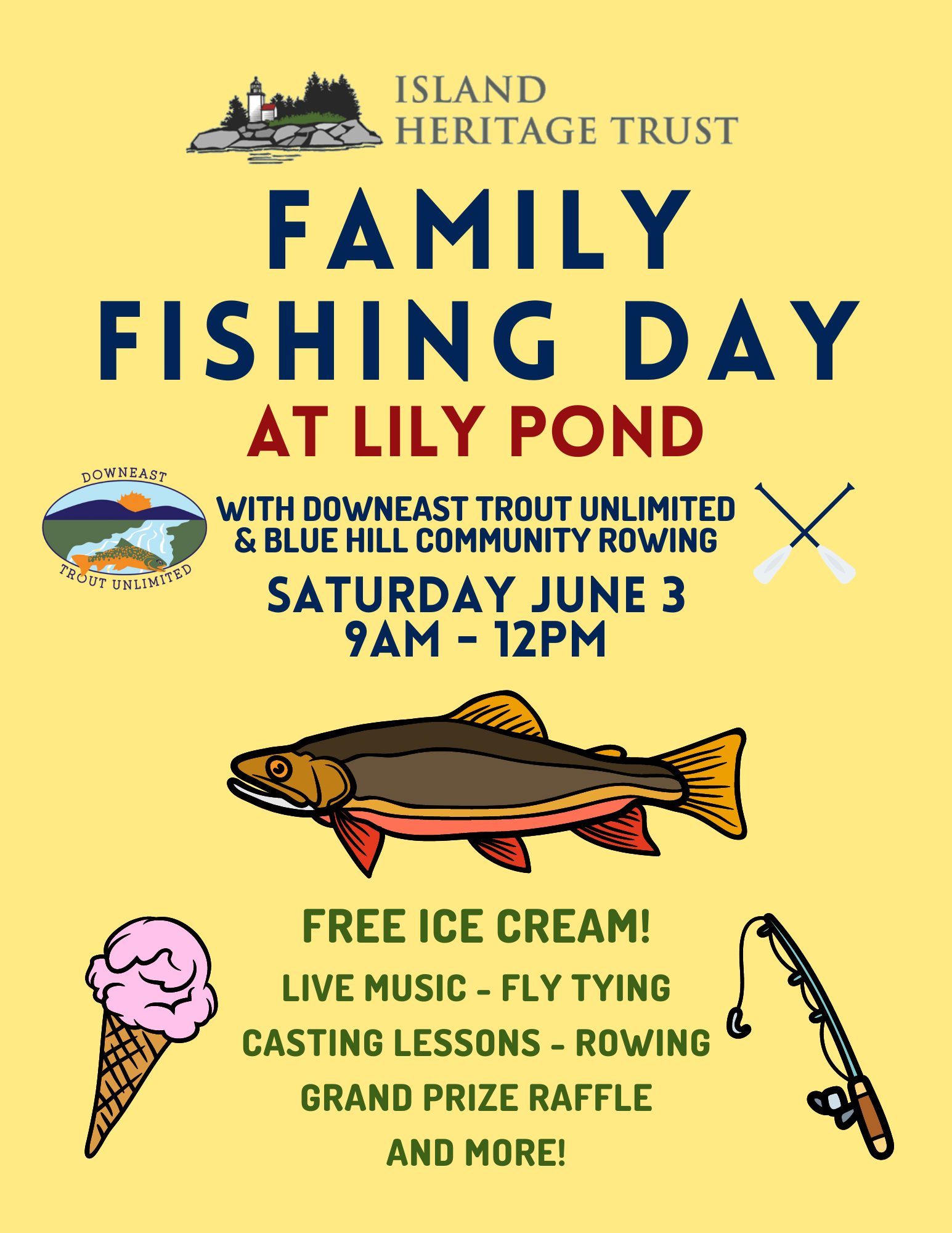 Family Fishing Day at Lily Pond Island Heritage Trust